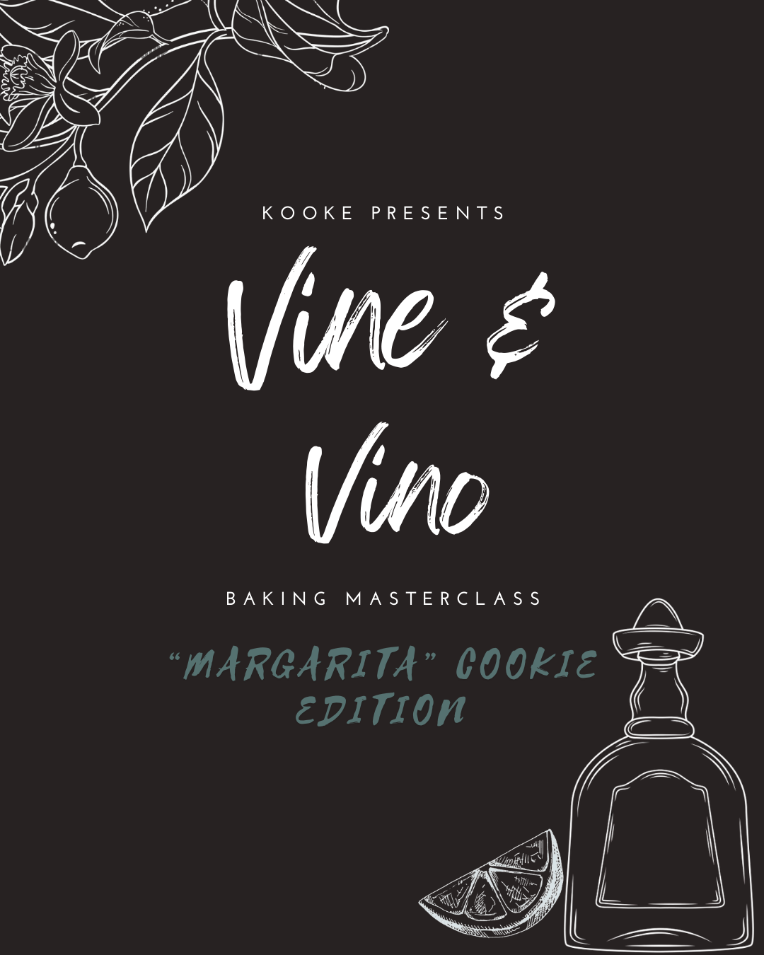 Masterclass "Margarita cookie" edition